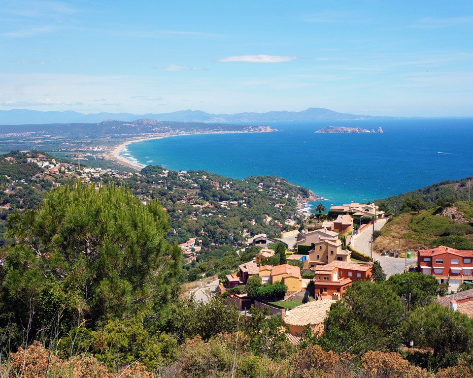 Begur Castle Panorama Costa Brava