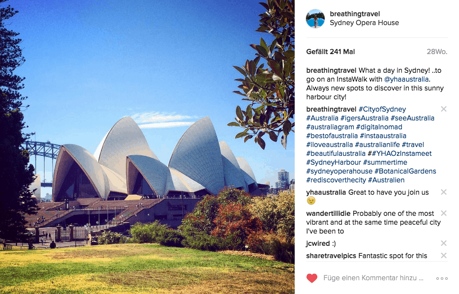 Instagram Sydney